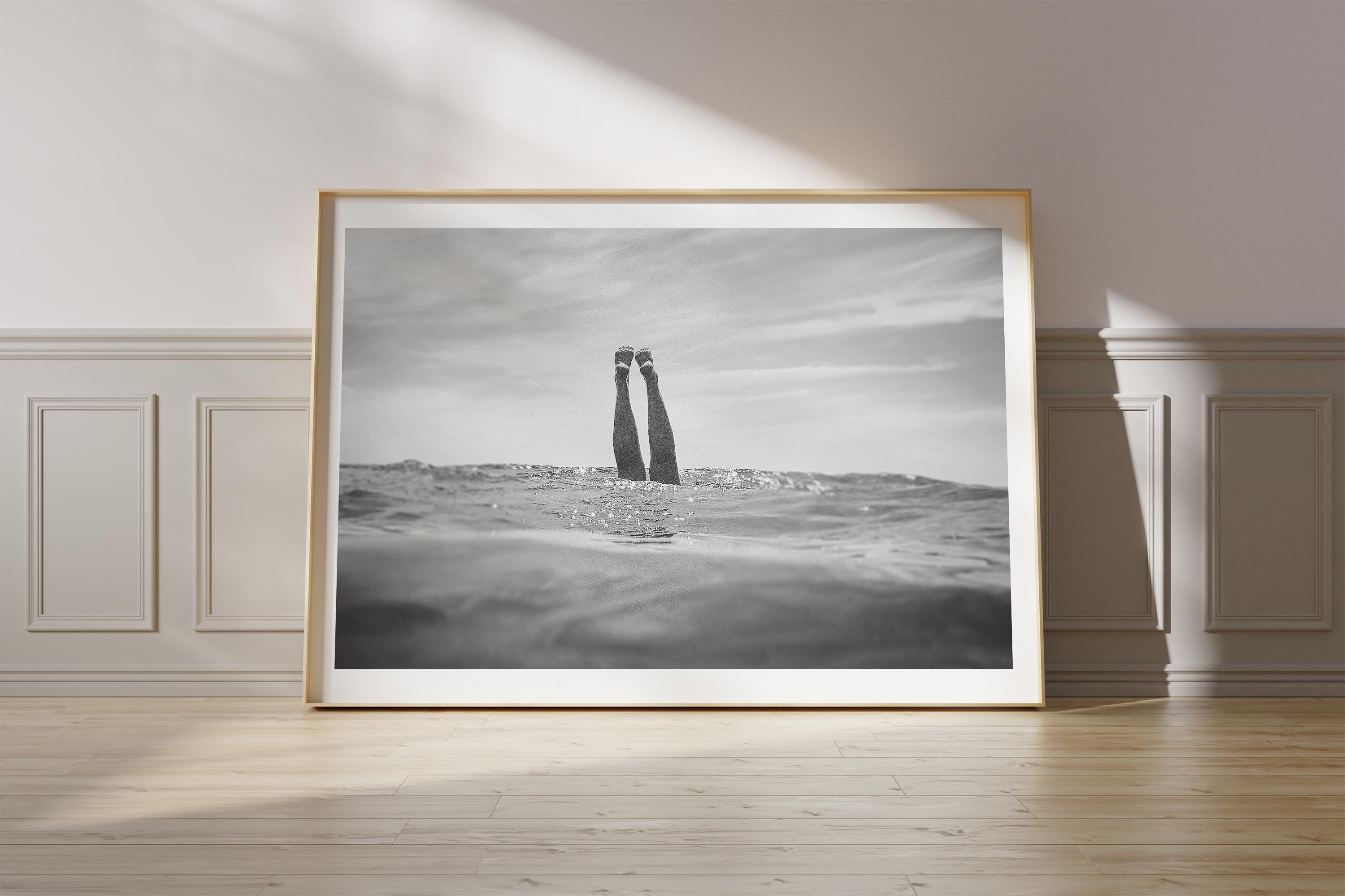 Black and White FRAMED or UNFRAMED Wall Art, Beach Photography Framed, B&W Boho Coastal Photography, Summer Ocean Poster, Coastal Decor