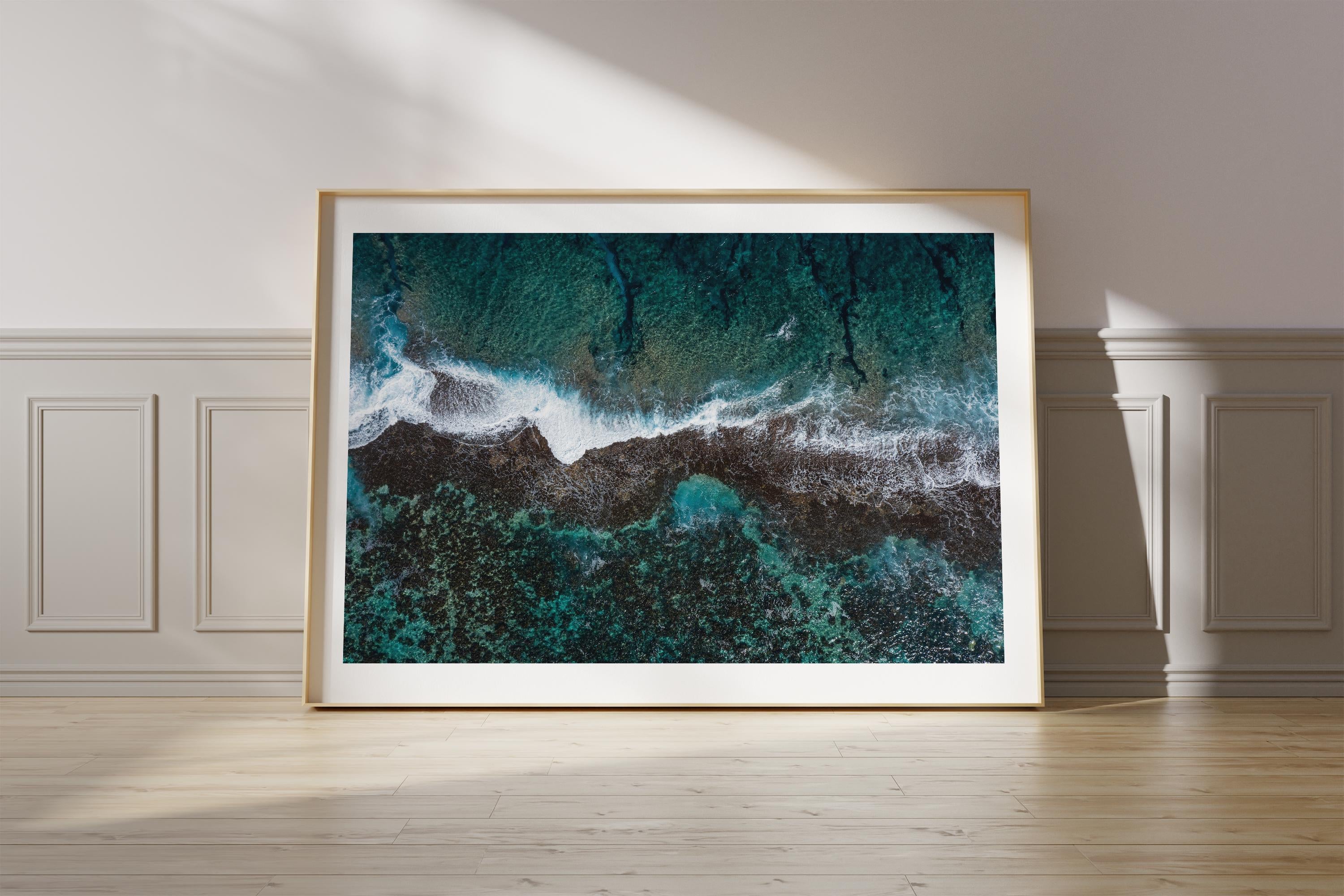 Beach Print Download, Aerial Ocean Print, Modern Coastal Printable, Coastal Beach House Decor, Beach Digital Print