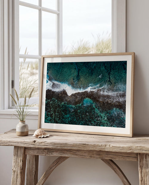 Beach Print Download, Aerial Ocean Print, Modern Coastal Printable, Coastal Beach House Decor, Beach Digital Print