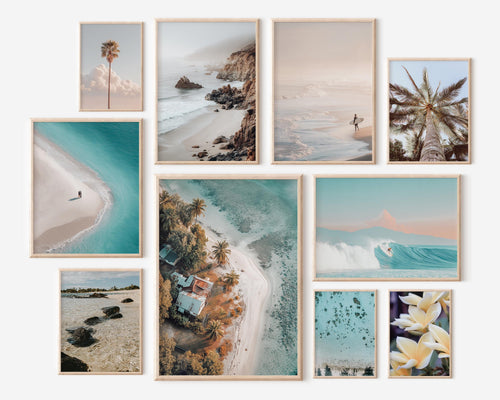 1000 Prints NEUTRAL BEACH Collection, Beach Wall Art, Ocean Print, Coastal Print, Beach Prints, Coastal Wall Decor, California Print