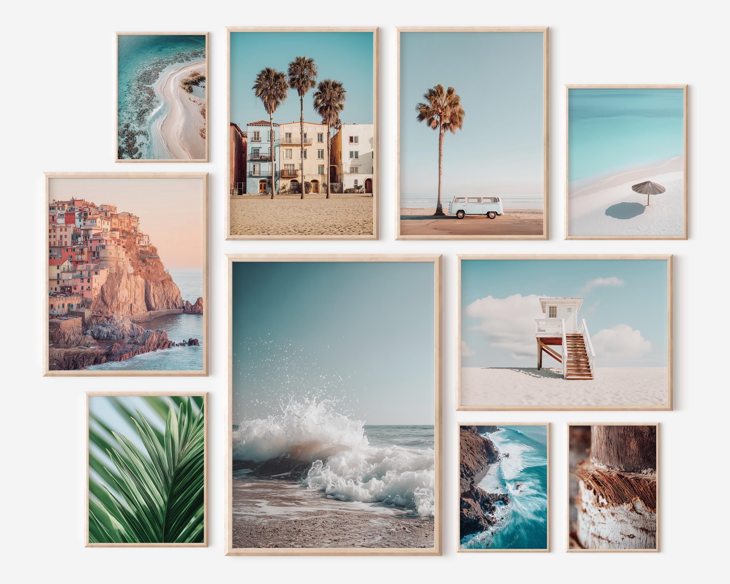1000 Prints NEUTRAL BEACH Collection, Beach Wall Art, Ocean Print, Coastal Print, Beach Prints, Coastal Wall Decor, California Print