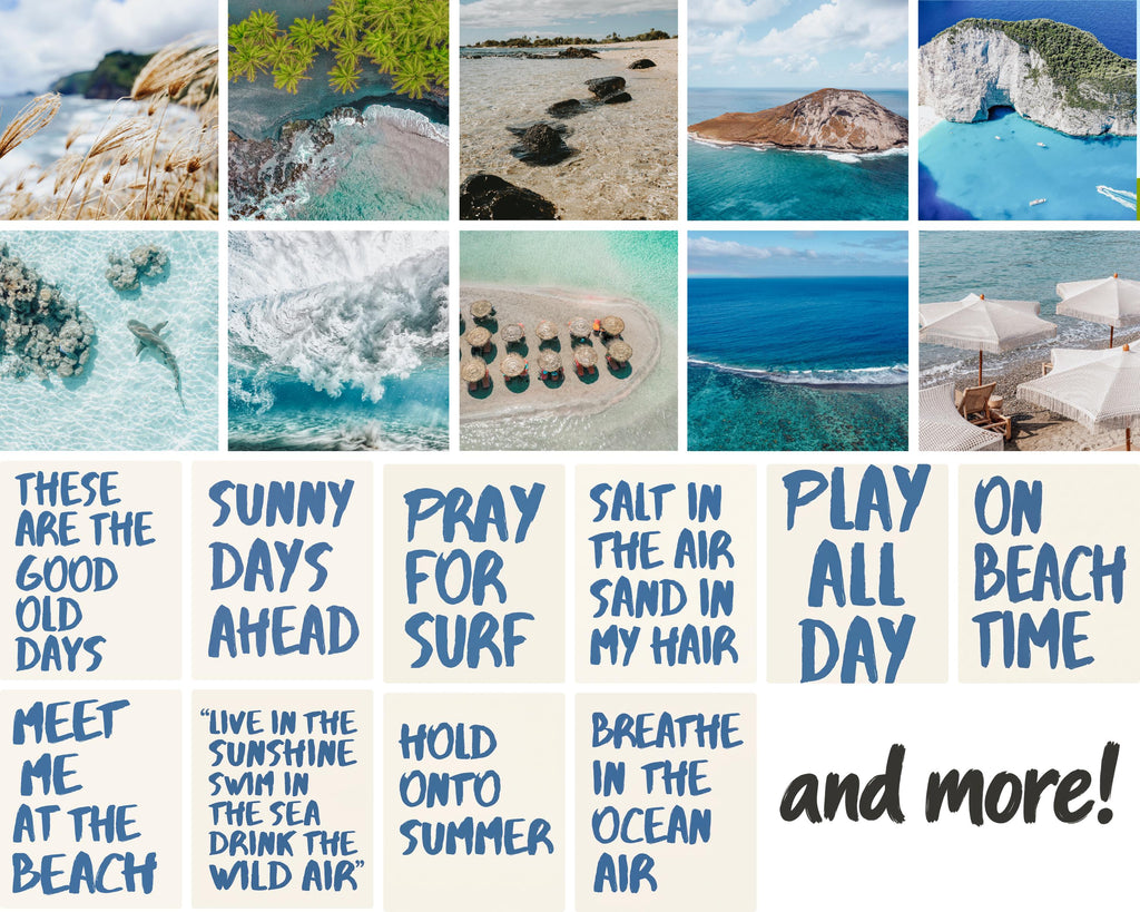 1000 Prints NEUTRAL BEACH Collection, Beach Wall Art, Ocean Print, Coastal Print, Beach Prints, Coastal Wall Decor, California Print